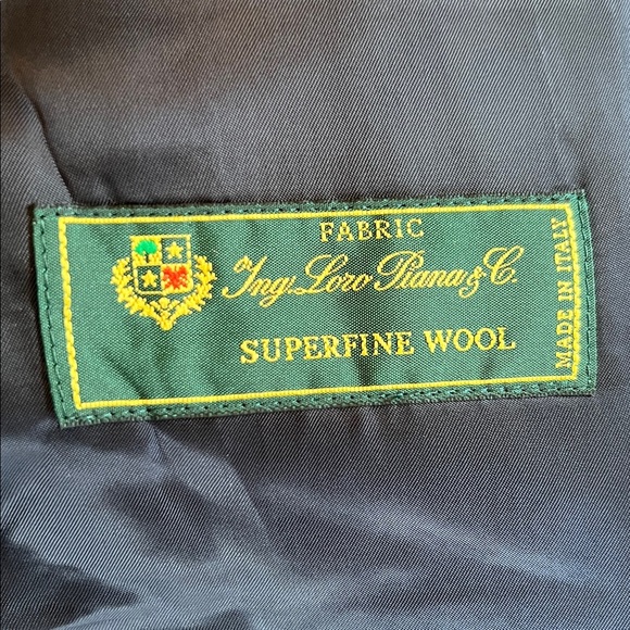 J. Crew Ludlow Slim-fit suit jacket in Italian wool in Navy Blue Size 42R - Picture 13 of 16